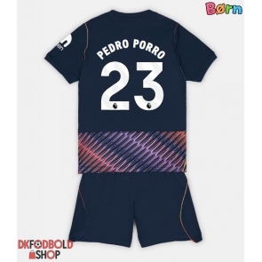 Tottenham Hotspur Pedro Porro #23 Udebanesæt Børn 2026-27 Kort ærmer (+ korte bukser)